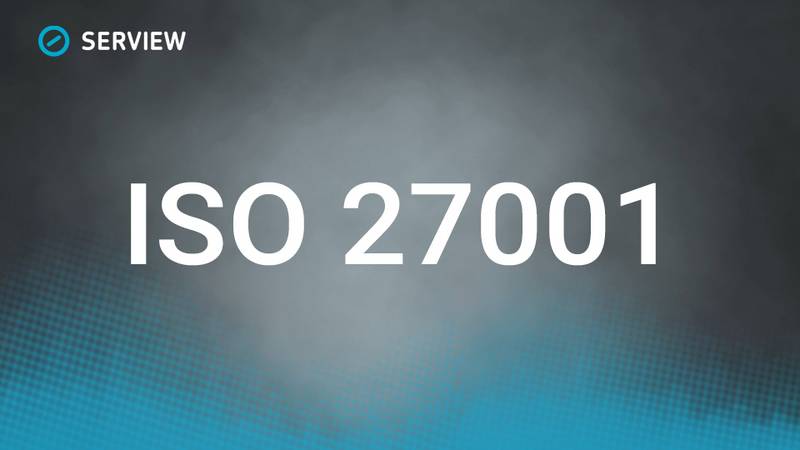 Was ist ISO 27001 – und warum betrifft Informationssicherheit jedes Unternehmen? SERVIEW Gut zu Wissen Grafik zum Thema ISO 27001