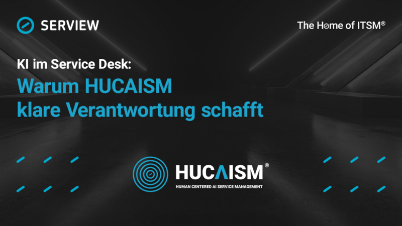 KI im Service Desk: Warum HUCAISM klare Verantwortung schafft Gut zu Wissen Grafik Text Warum_HUCAISM_klare_Verantwortung_schafft