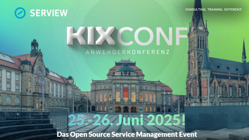 Deckblatt SERVIEW x KIXCONF 2025