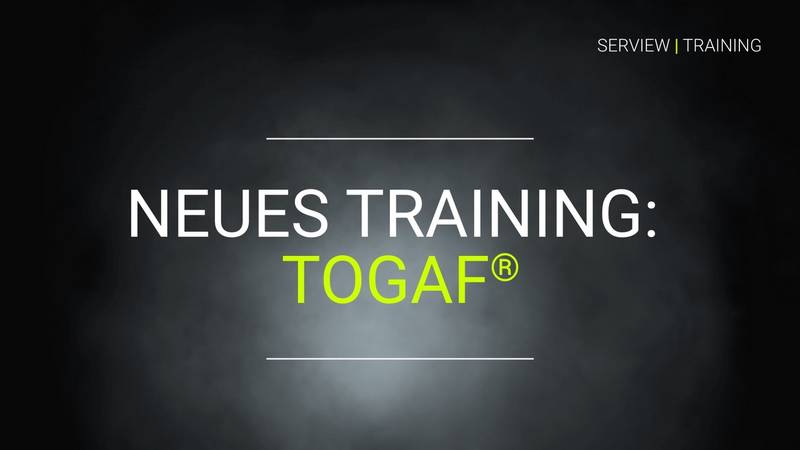 SERVIEW Neues Training TOGAF