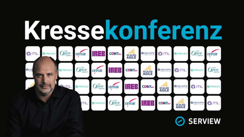 Grafik Kressekonferenz als Pressewand