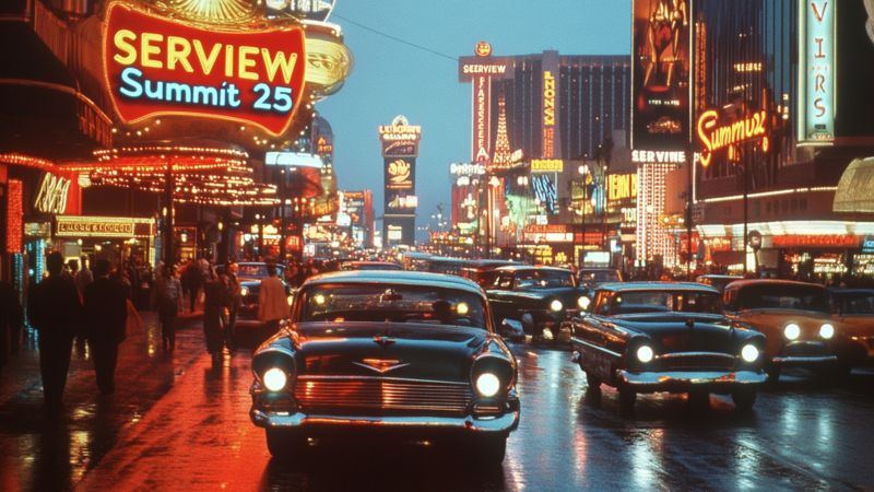 Sonderaktion: Sichern Sie sich Ihr Ticket für den SERVIEW Summit25 zum Preis von nur 799€ Grafik SERVIEW Summit25 in Las Vegas