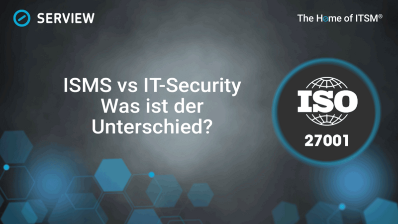 Grafik ISO 27001 ISMS vs IT-Security: Was ist der Unterschied?